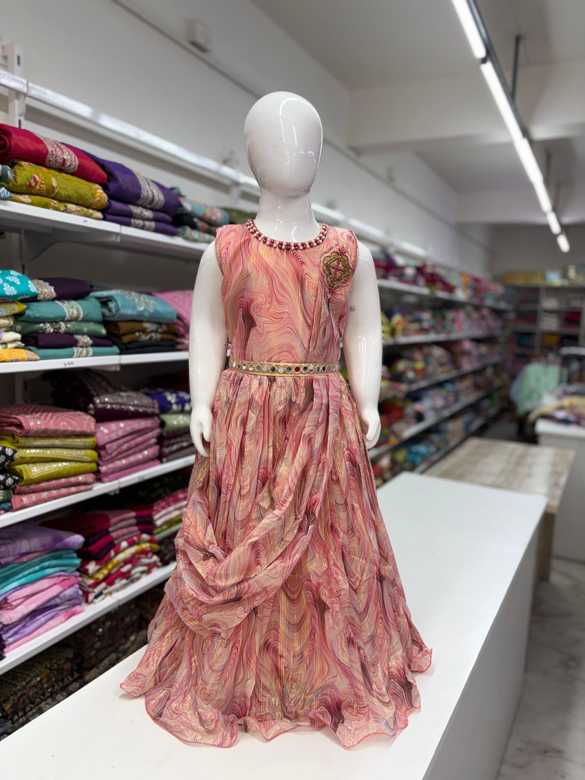 Saree Pattern Frock