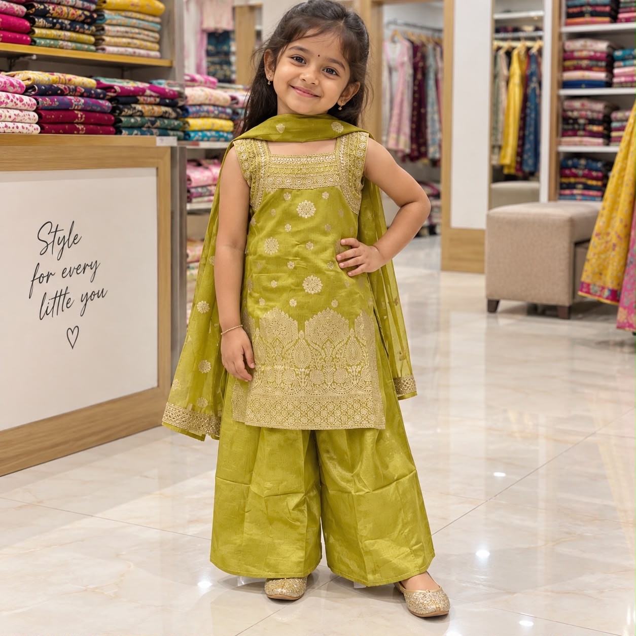Banarasi Palazzo set